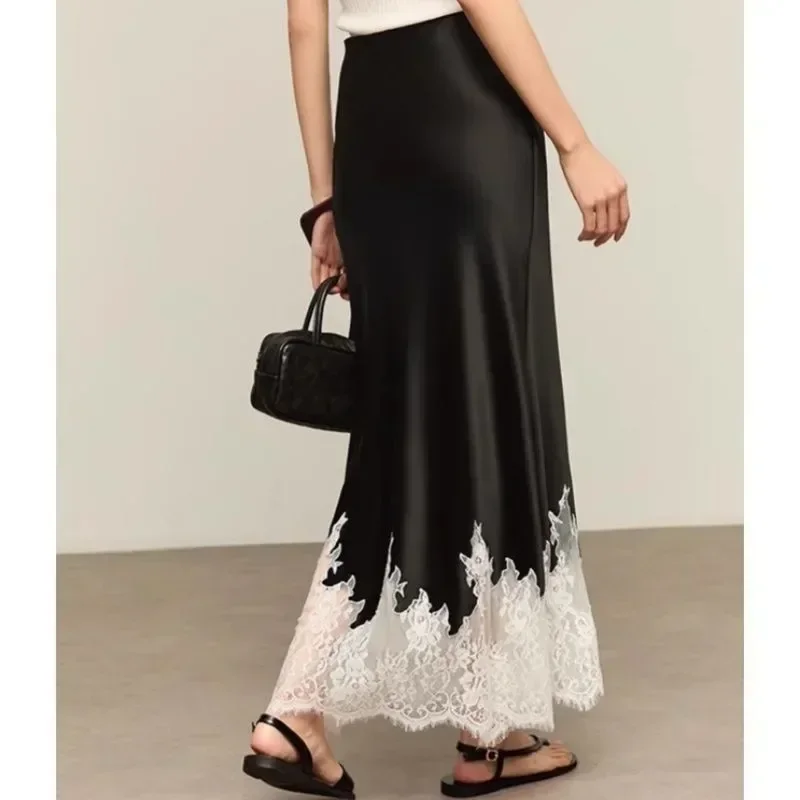 Rok Midi Renda Peri Elegan Tin - Summer Clothing Trends 2025 Women'S ulasan dan harga