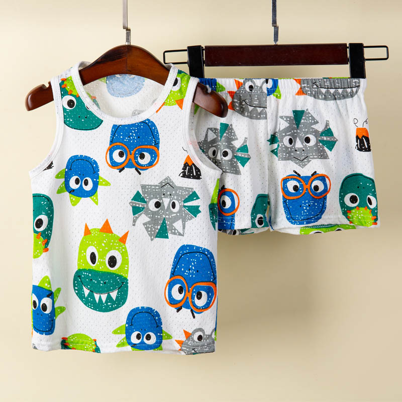 Piyama tanpa lengan untuk bayi - Summer Clothing Toddler ulasan dan harga