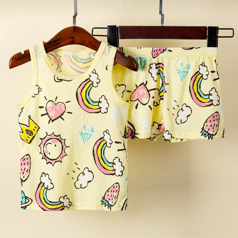 Piyama tanpa lengan untuk bayi - Summer Clothing Toddler ulasan dan harga