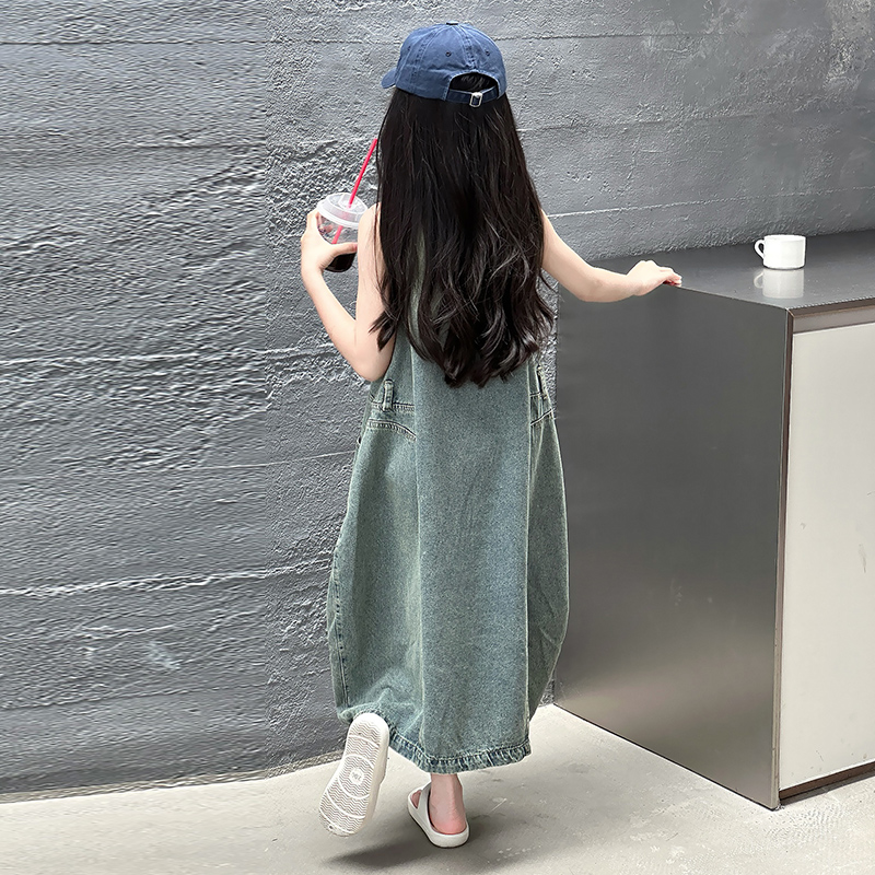 Gaun Denim Tanpa Lengan Kualit - Summer Dresses Yours Clothing ulasan dan harga