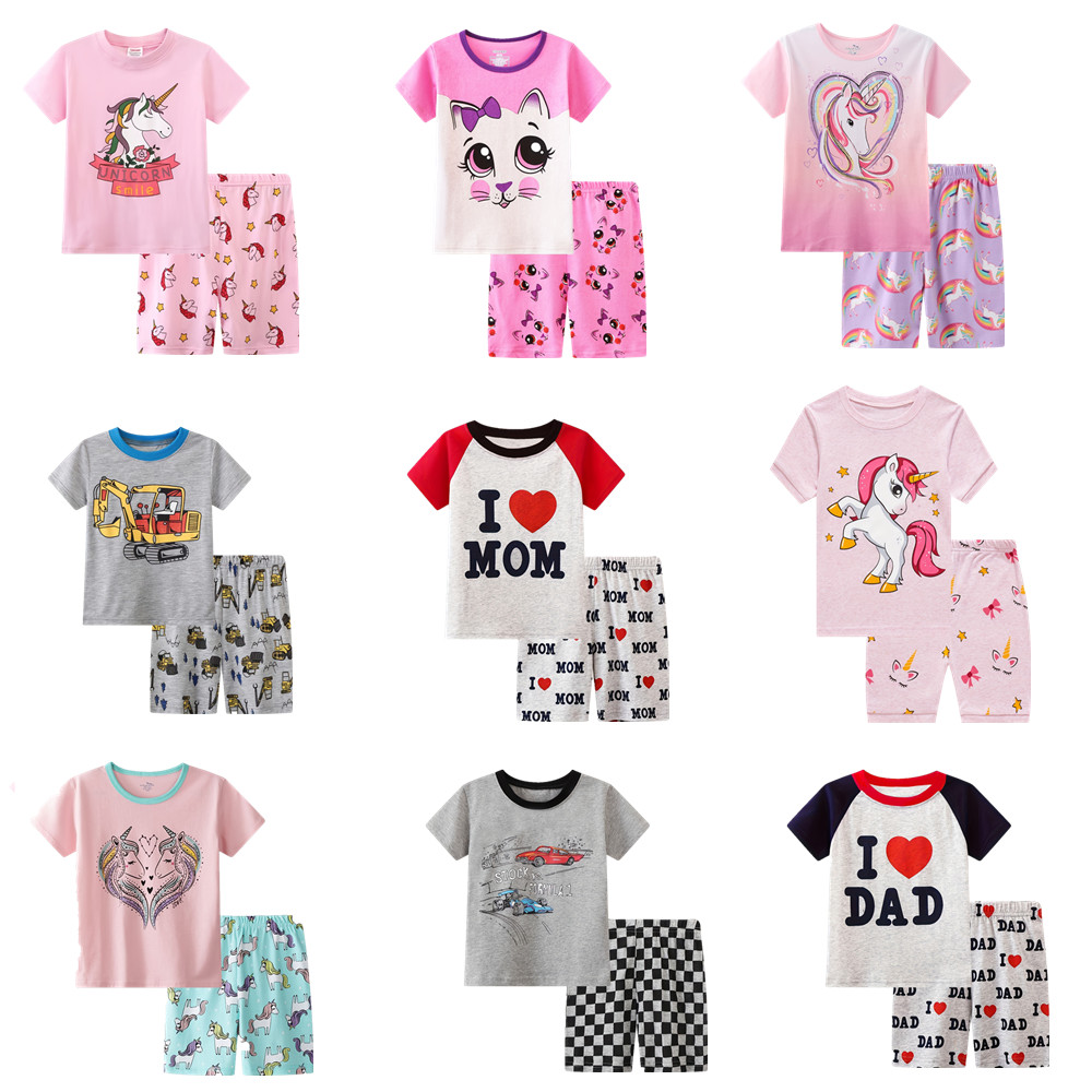 Baju tidur piyama anak perempu - Summer Clothing Toddler ulasan dan harga