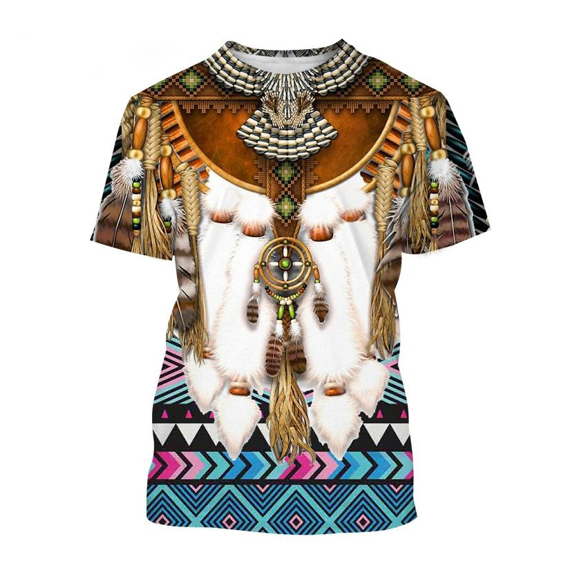 Kaos 3D Gaya Etnik India Musim - Indian Summer Vintage Clothing ulasan dan harga