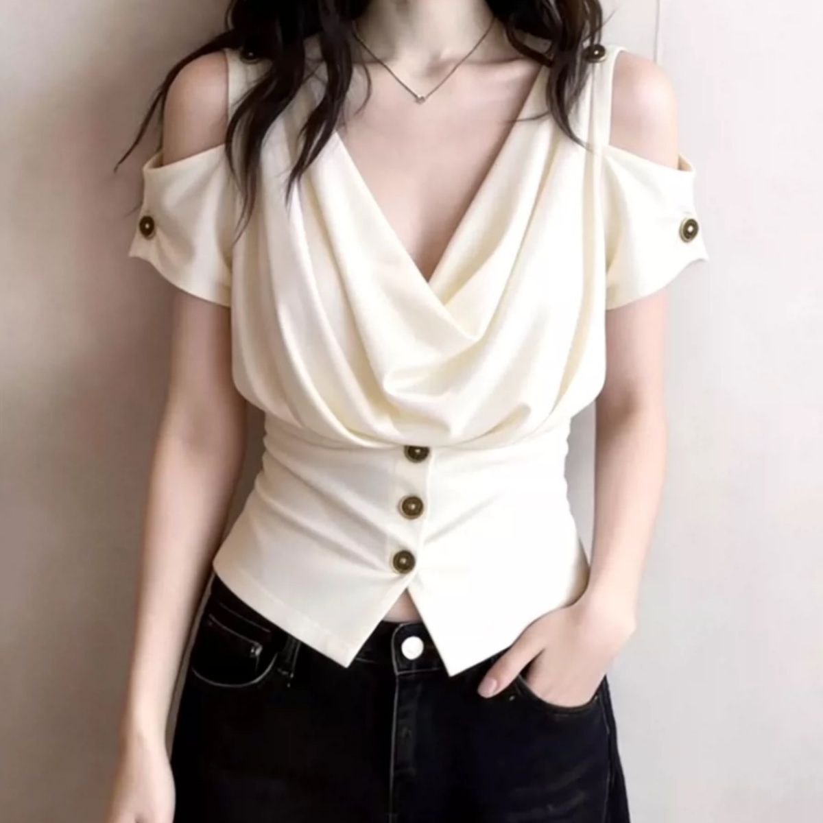 Onalippa Pakaian Wanita Temper - Summer Clothing In French ulasan dan harga