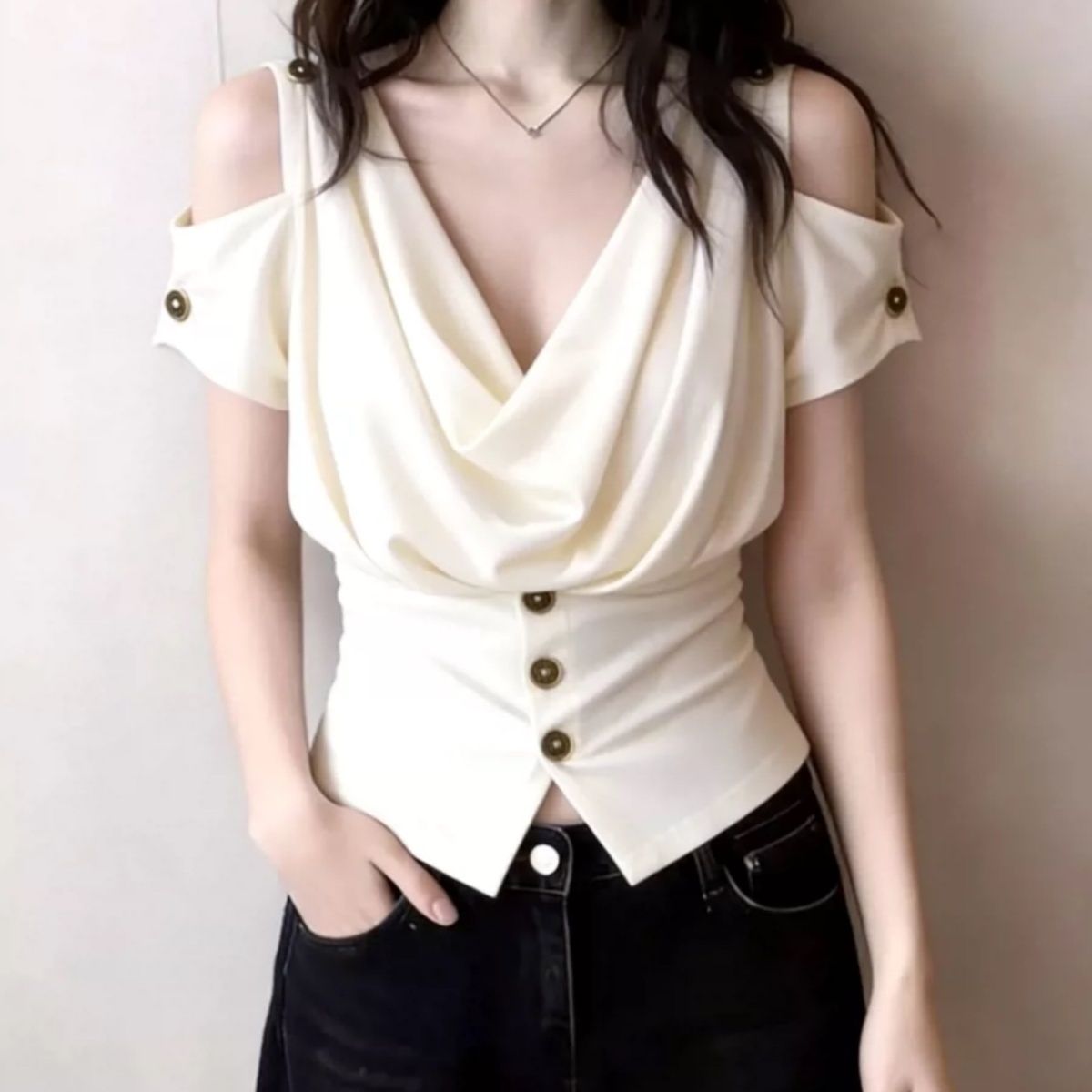 Onalippa Pakaian Wanita Temper - Summer Clothing In French ulasan dan harga