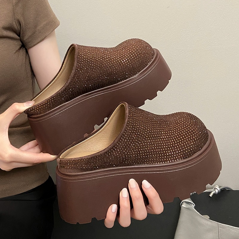 Sepatu Wanita Mules Sandal Kas - Summer Clothing Fabric ulasan dan harga