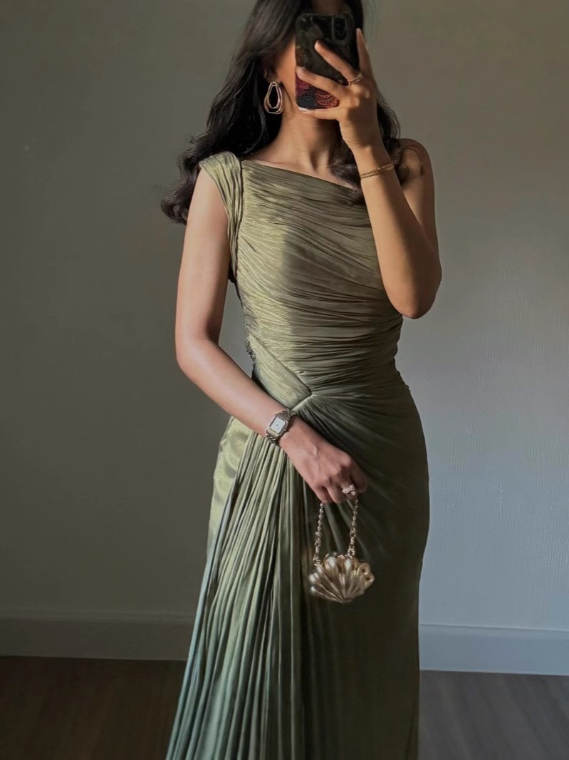 Gaun Pesta Mewah Maxi Wanita K - Summer Clothing In Winter ulasan dan harga