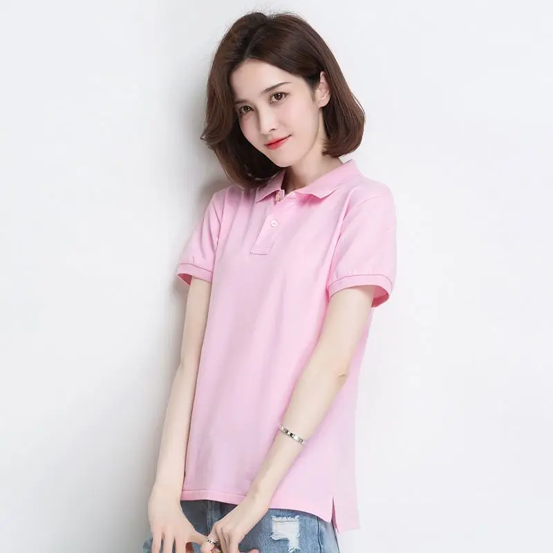Kemeja Kerah Polo Wanita Polos - Summer Clothing Trends 2025 Women'S ulasan dan harga