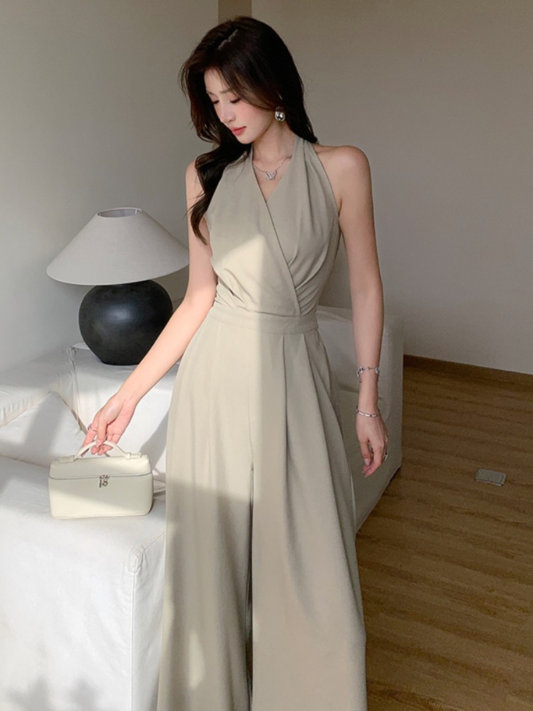Jumpsuit Tanpa Lengan Elegan G - Summer Clothing In French ulasan dan harga