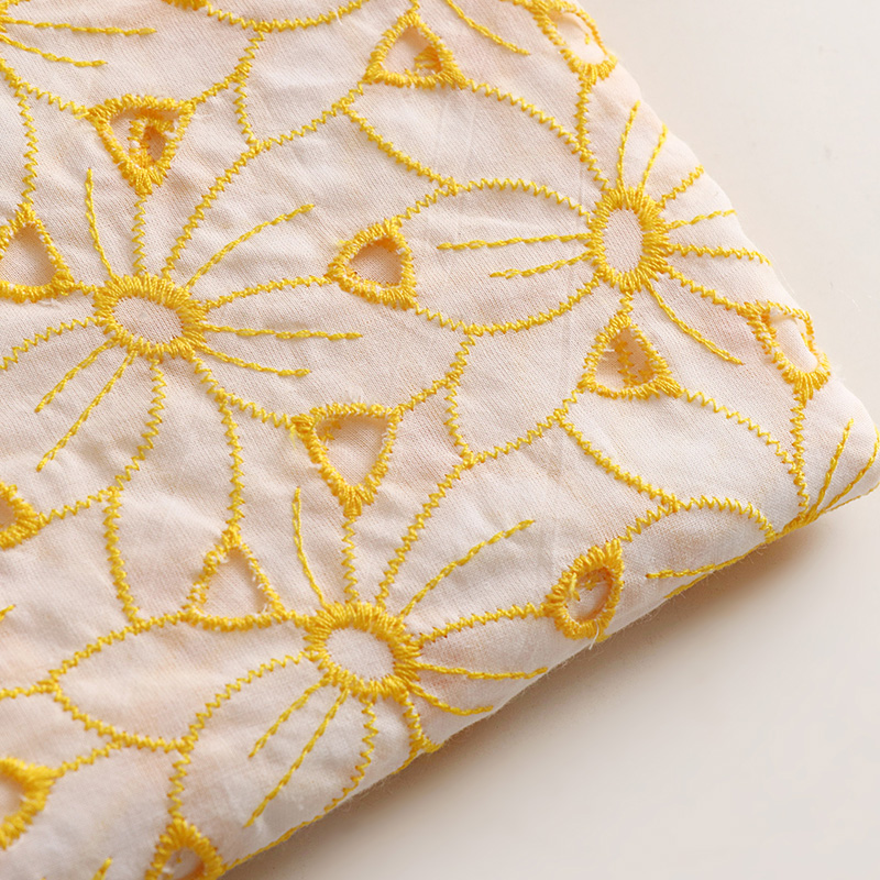 Katun berkualitas tinggi tecid - Soft Summer Yellow Clothing ulasan dan harga
