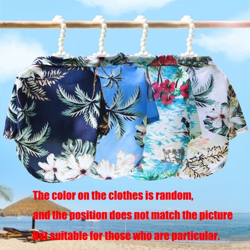 Pakaian Anjing Gaya Hawaii unt - Summer Clothing In French ulasan dan harga